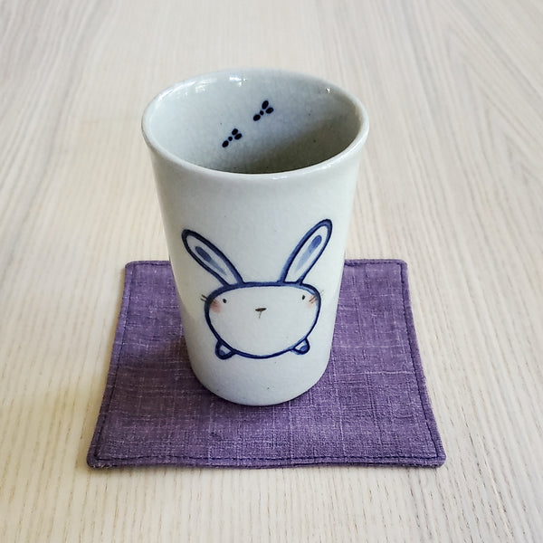 Japanese Cloth Coasters - Crosshatch in 5 Colors