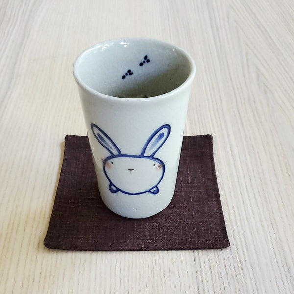 Japanese Cloth Coasters - Crosshatch in 5 Colors