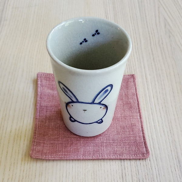 Japanese Cloth Coasters - Crosshatch in 5 Colors