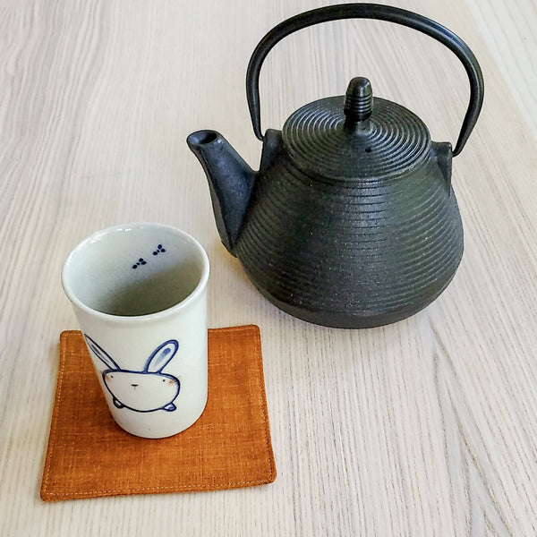 Japanese Cloth Coasters - Crosshatch in 5 Colors