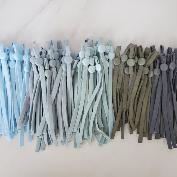 Soft Elastic with Adjustable Stoppers