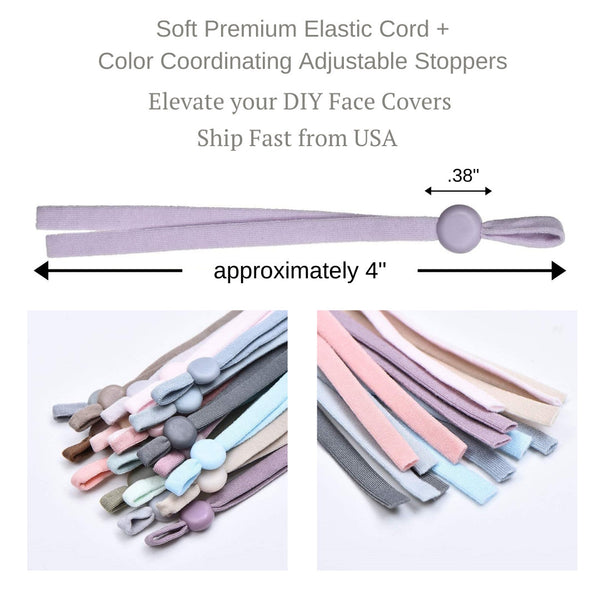 Soft Elastic with Adjustable Stoppers