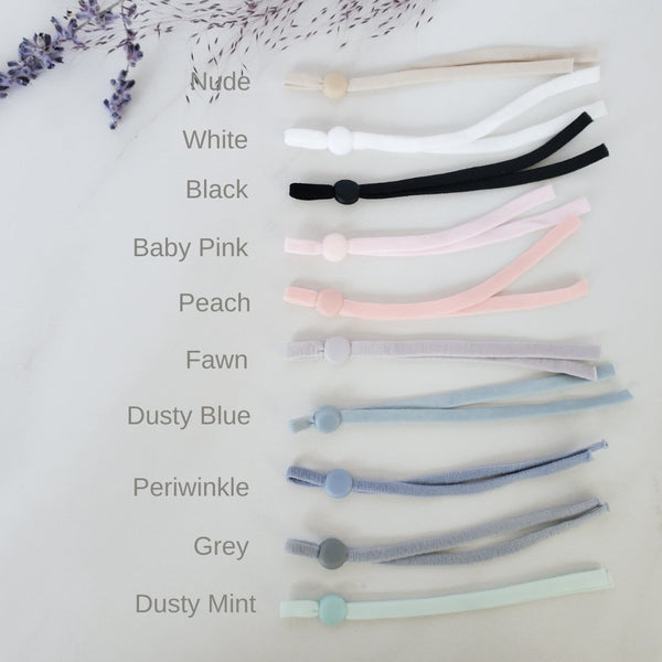 Soft Elastic with Adjustable Stoppers