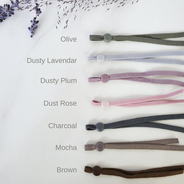 Soft Elastic with Adjustable Stoppers