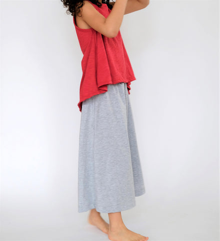 Flare Pants in Grey - OLIVE + LOU
